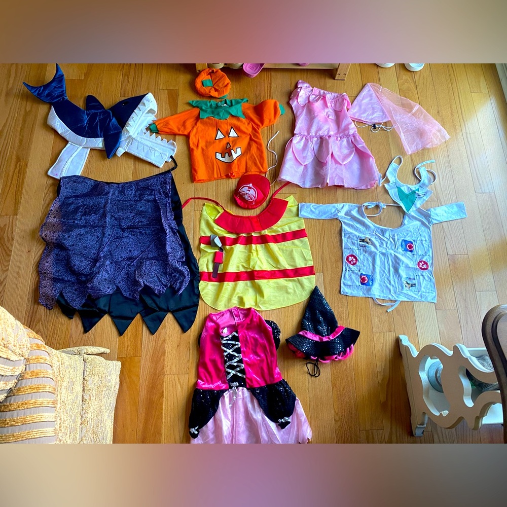 7 Pet Halloween Costumes Cat Dog Medium/large